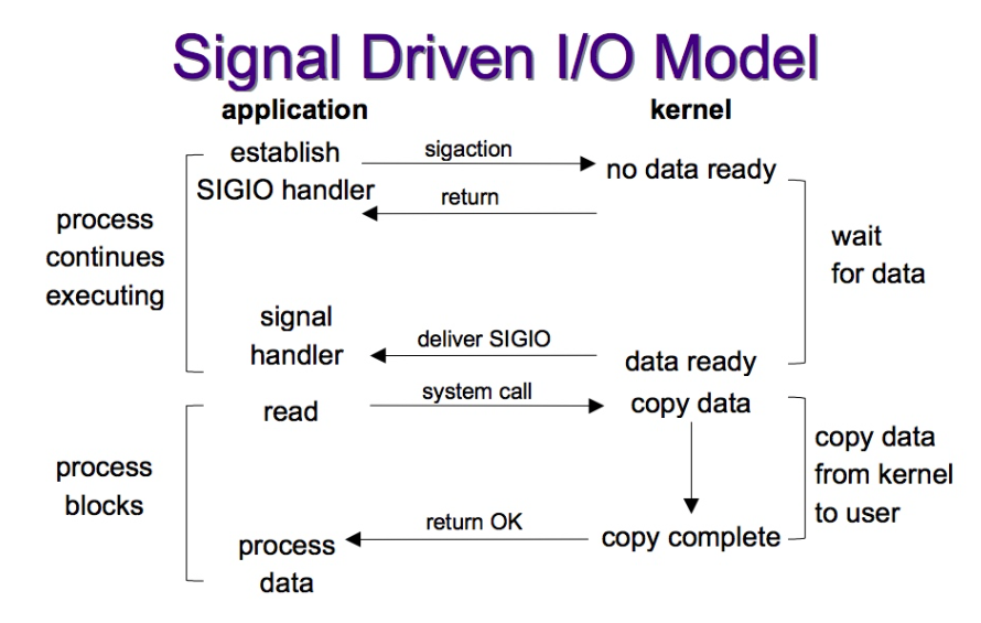 Signal-driven I/O Model